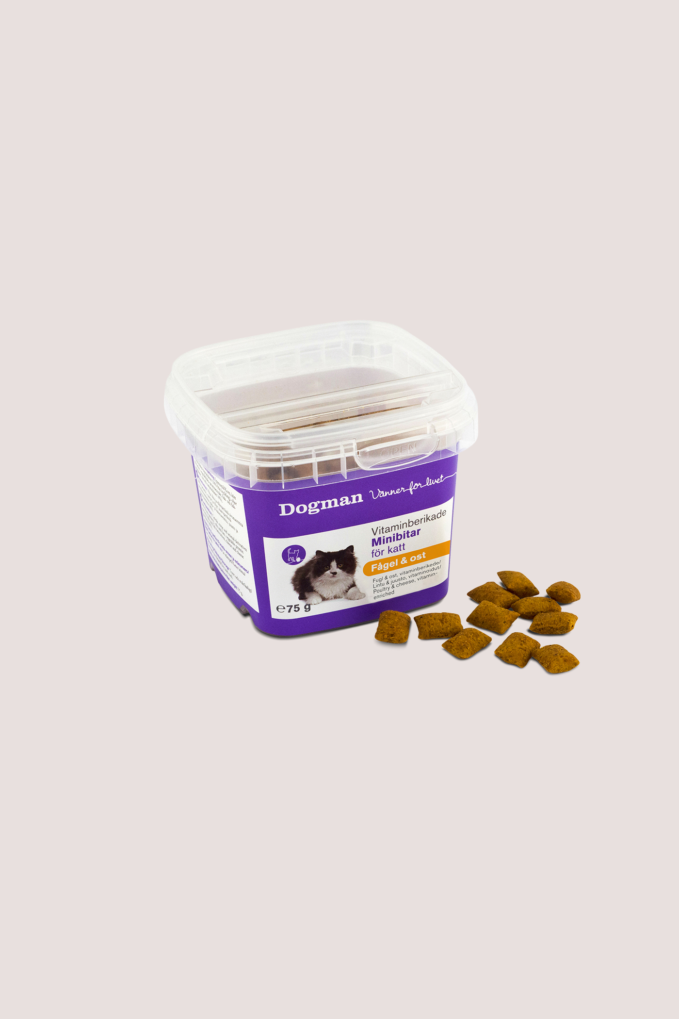 DOGMAN CAT PILLOWS CHICKEN/CHEESE 75G DOGMAN CAT PILLOWS CHICKEN/CHEESE 75G